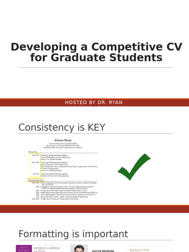 CV Presentation | PDF