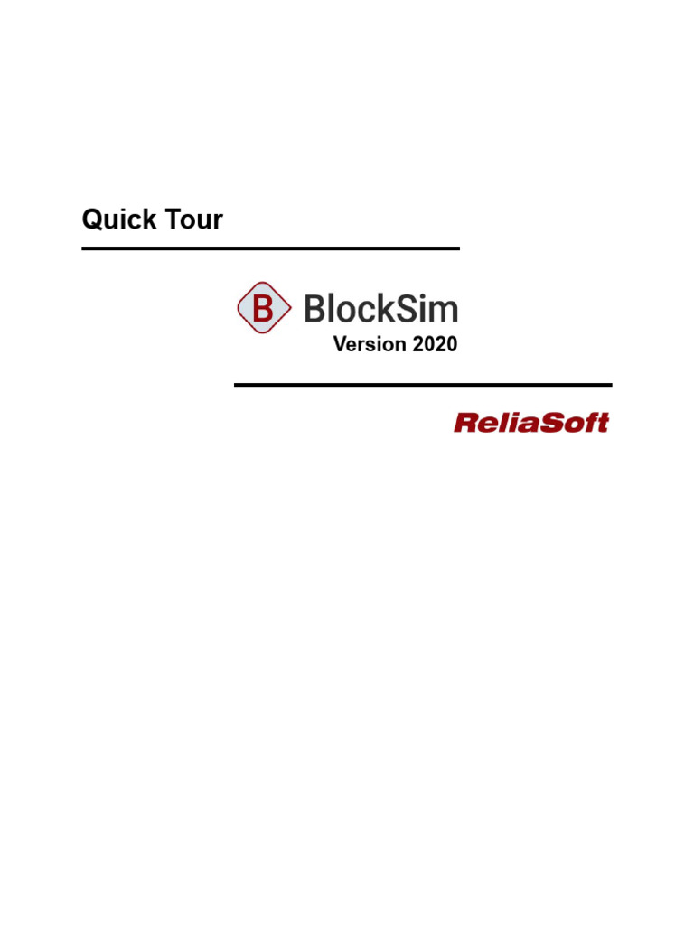 QT BlockSim20 | PDF