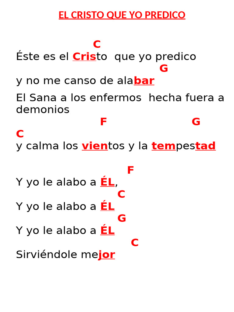 El Cristo Que Yo Predico Pdf