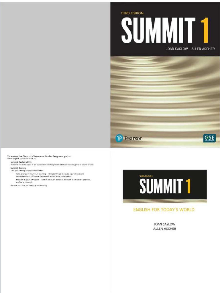 Wiac - Info PDF Summit 1 Third Edition PR | PDF