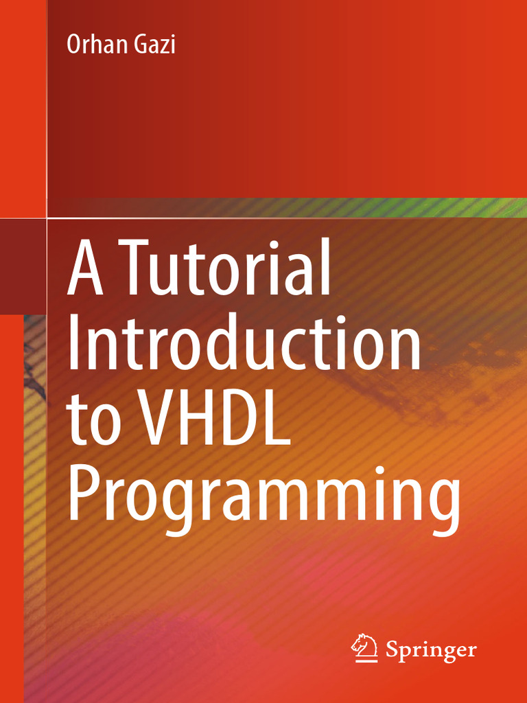 GAZI.2019.Tutorial Introduction To VHDL Programming | PDF