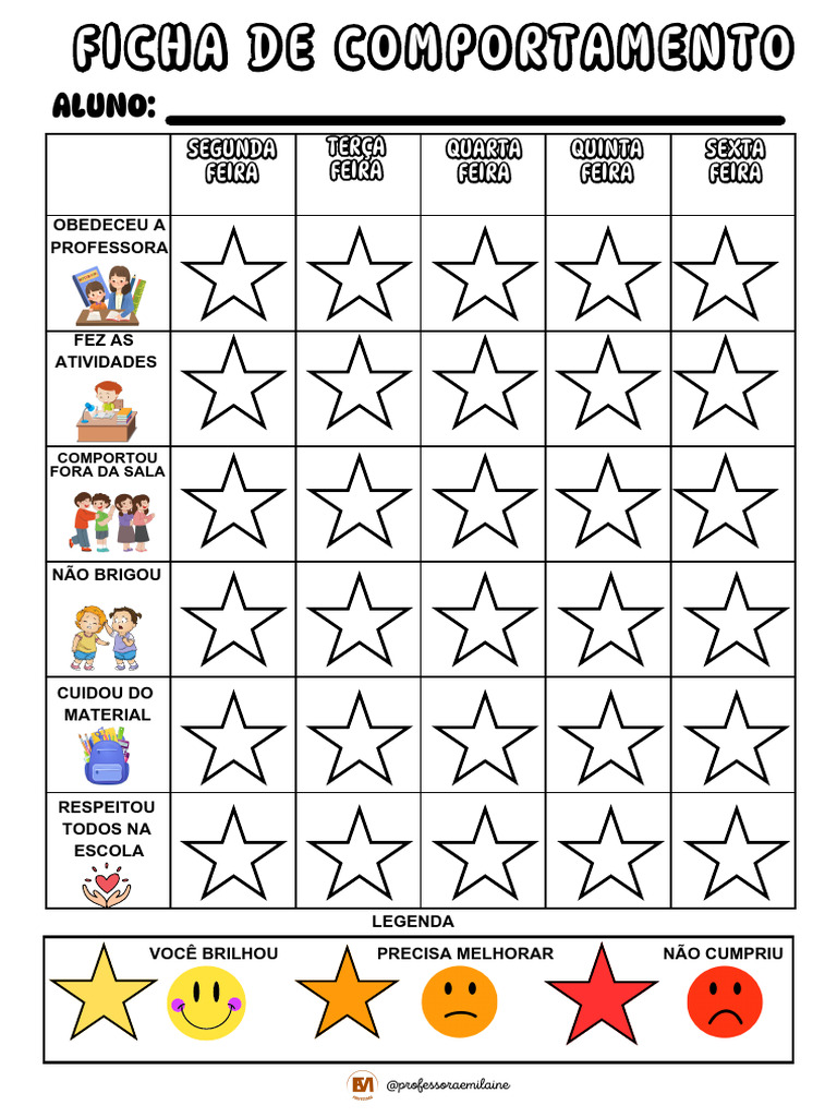 ficha-de-comportamento-escolar-2025-pdf-artes-lingu-sticas-e-disciplina