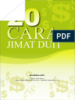 20 Cara Jimat Duit