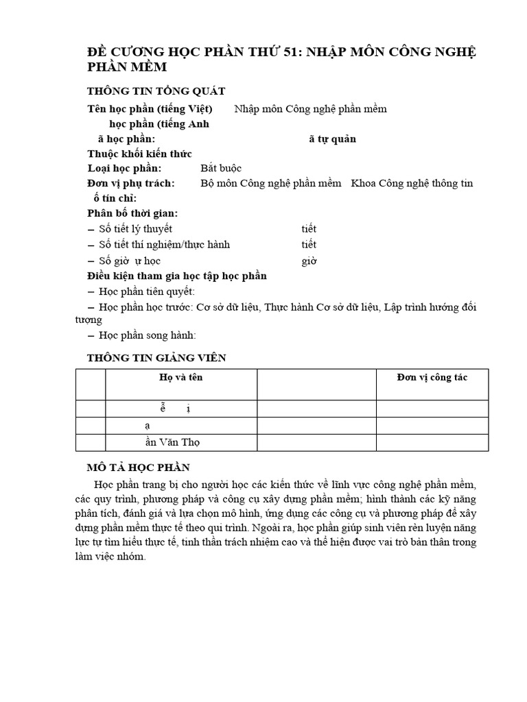 Nhap Mon Cong Nghe Phan Mem | PDF