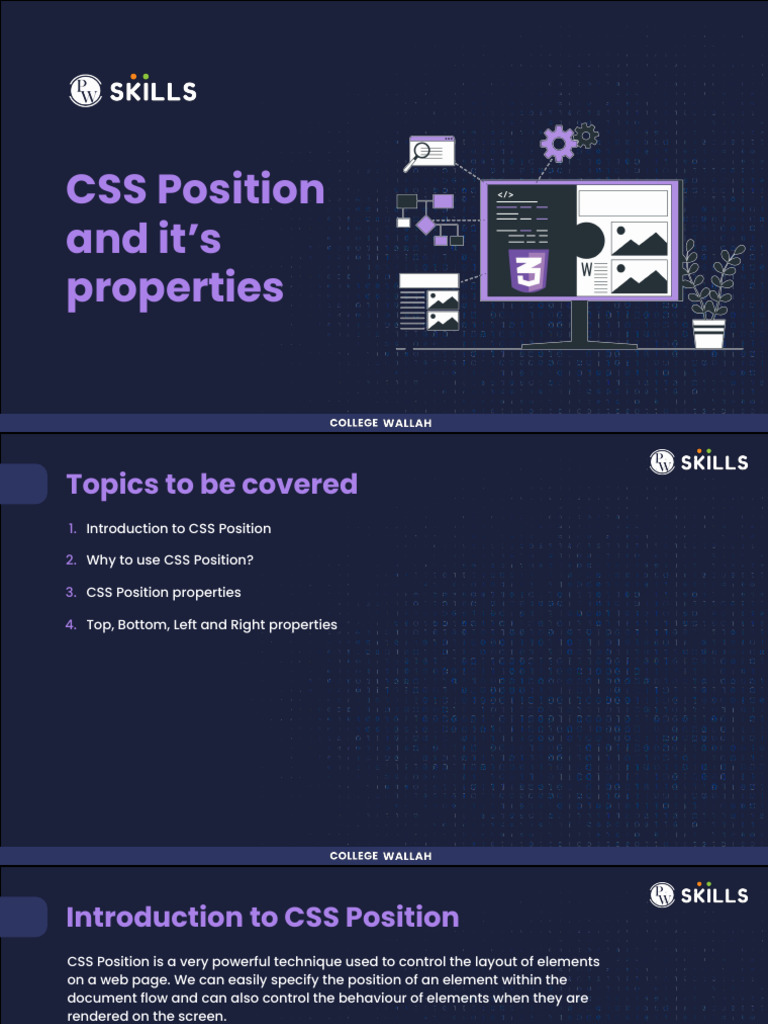 CSS Position | PDF