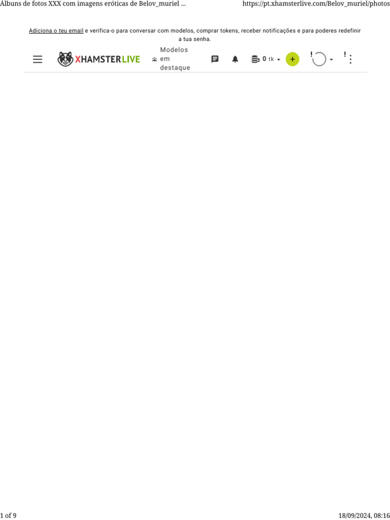 Álbuns de Fotos XXX Com Imagens Eróticas de Belov - Muriel