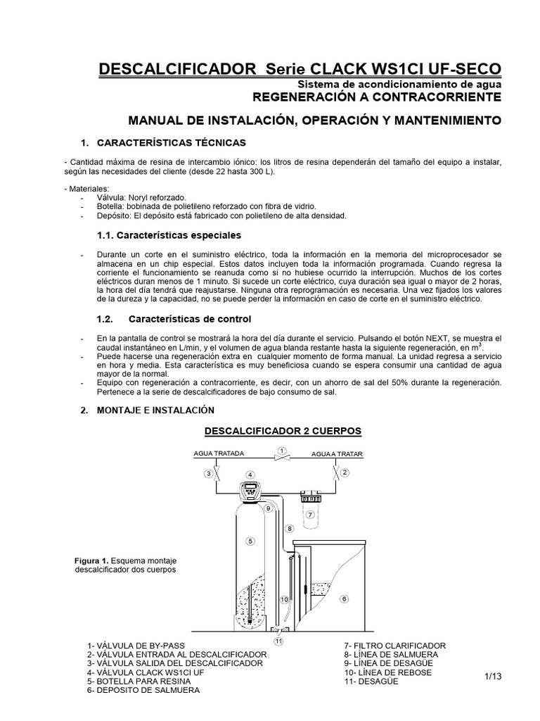 Manual Clack Ws1ci Uf - Seco Red | PDF
