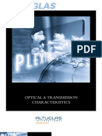 Plexiglas: Optical & Transmission Characteristics