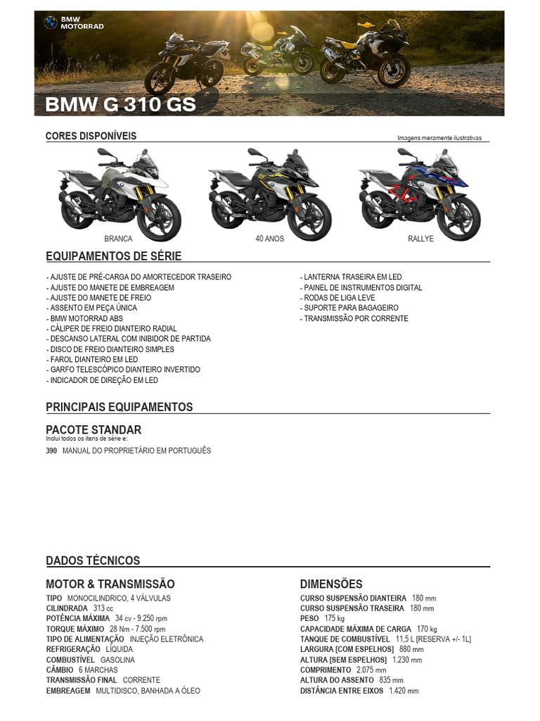 Bmw 310 Gs Weight