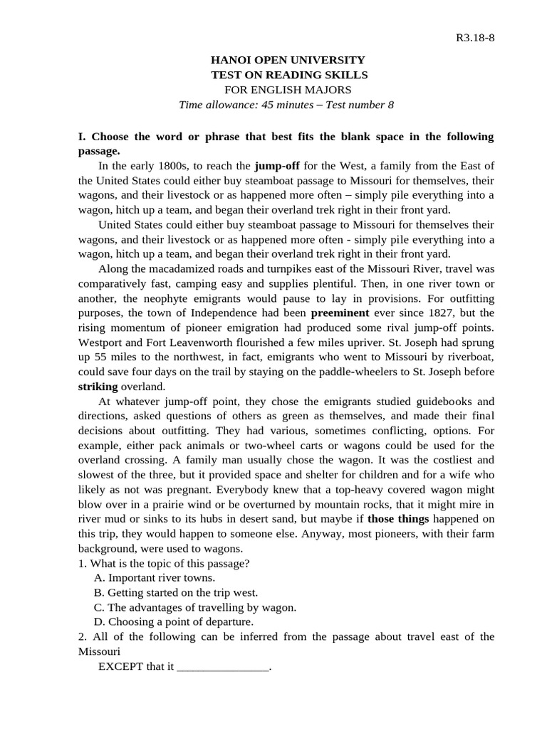 Reading 8 | PDF
