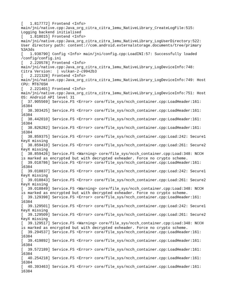 Citra Log | PDF