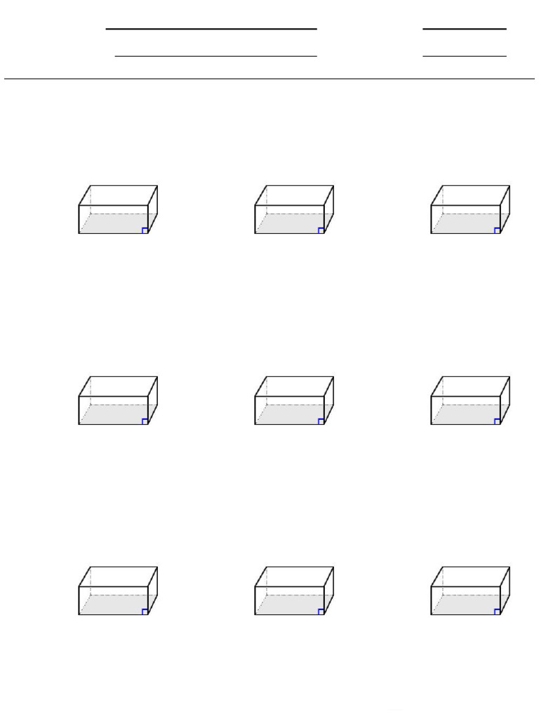 Rectangular Prism | PDF