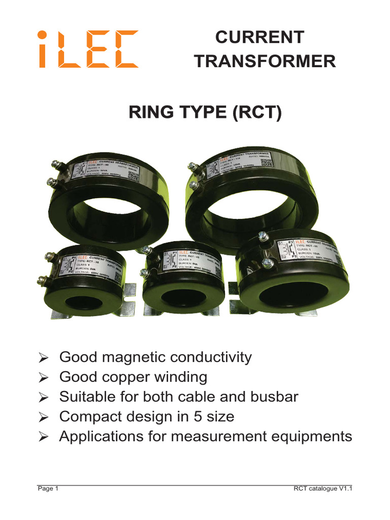RCT Catalogue CML | PDF