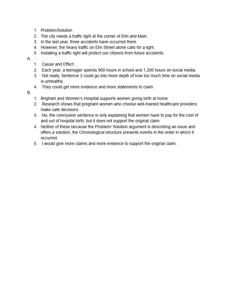 Structure of an argument on savvas pdf