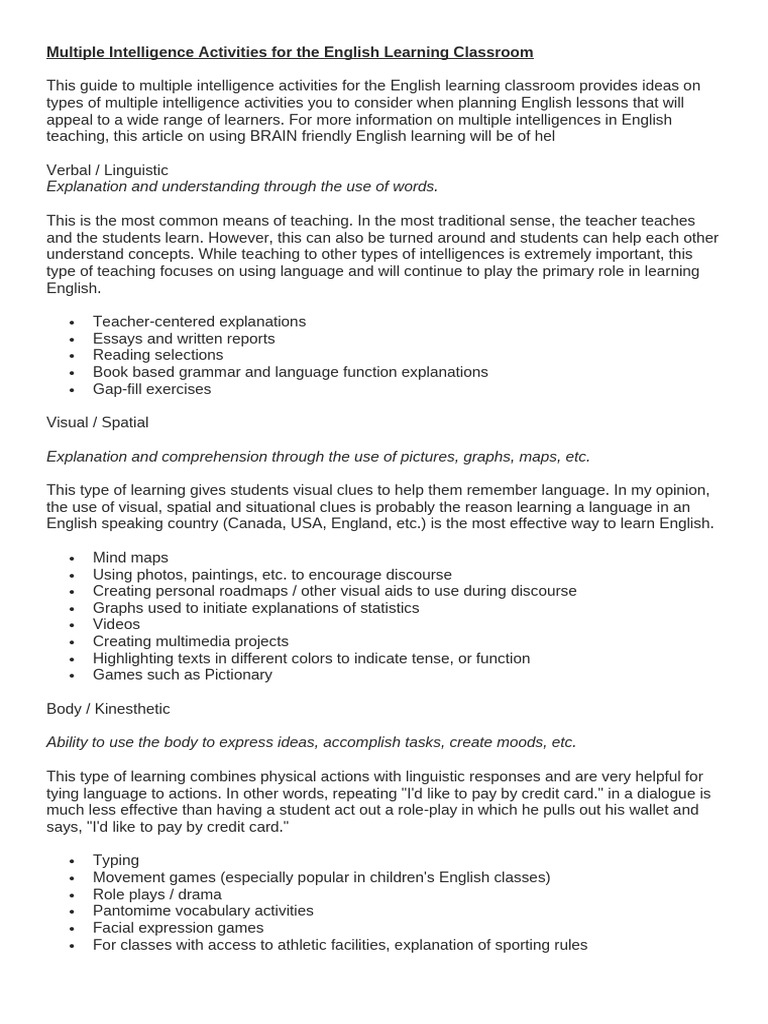 multiple-intelligence-activities-for-the-english-learning-classroom-pdf