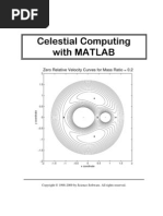 Celestial Mechanics With Matlab