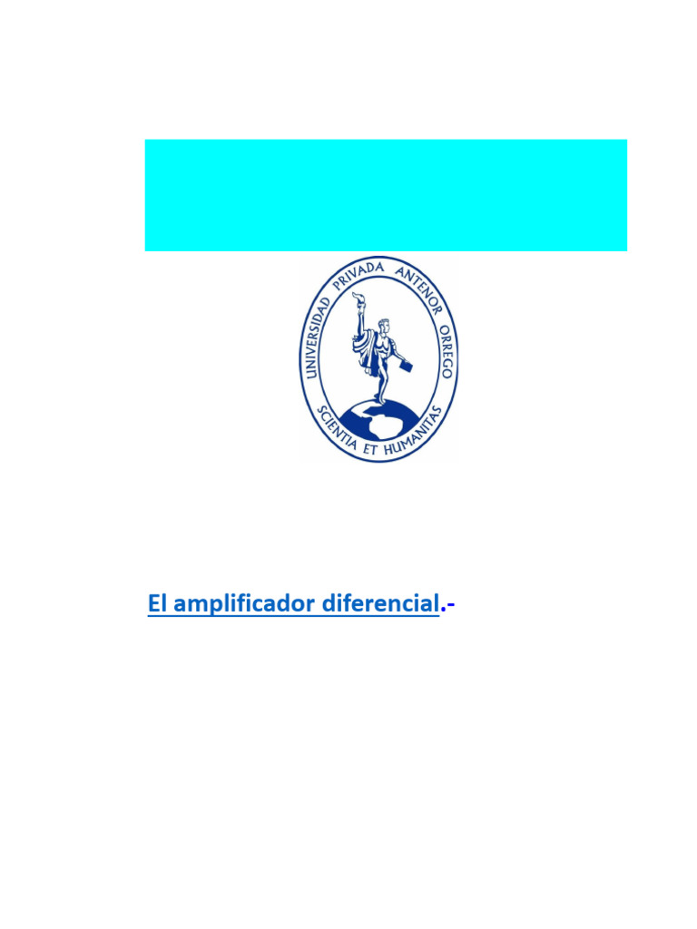 Amp Difer BN | PDF