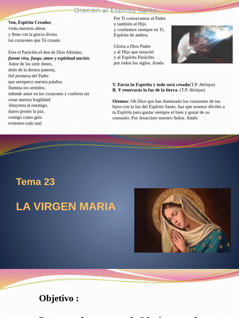 Tema 23 MARÍA | PDF