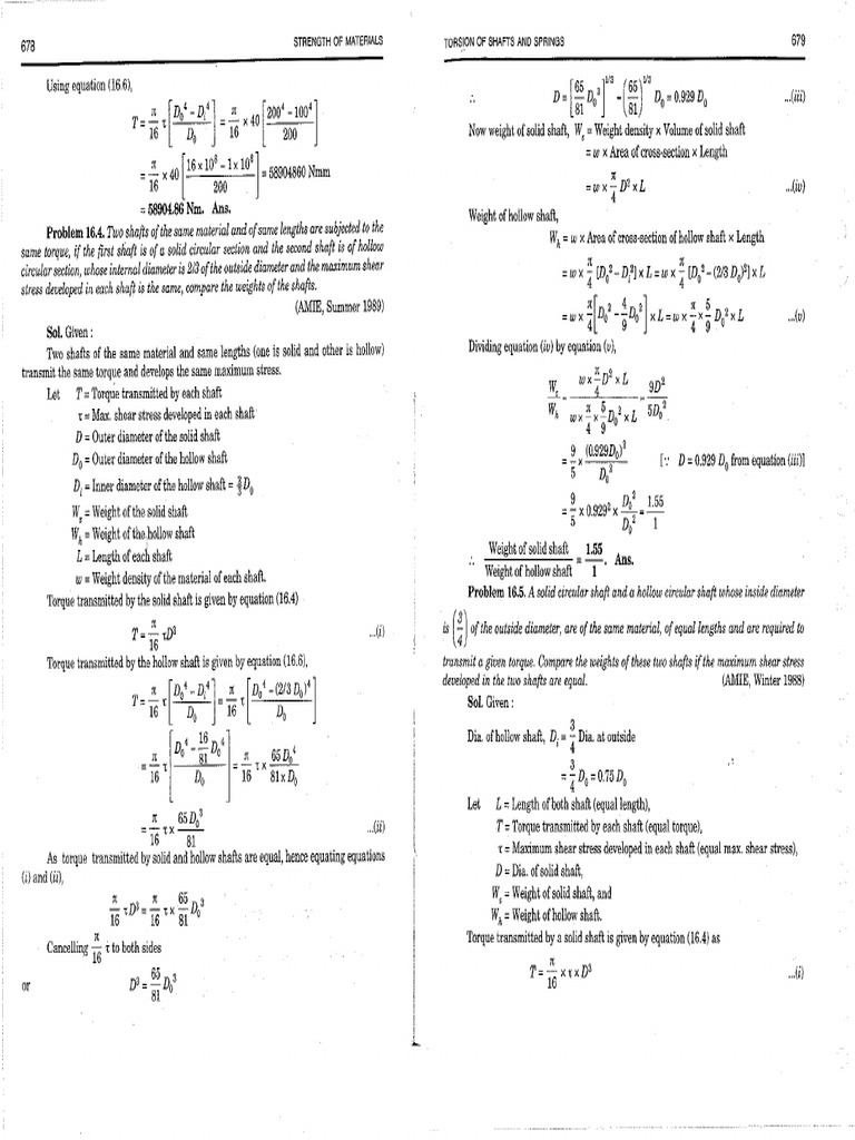Strength of Material by R K Bansal 135 | PDF