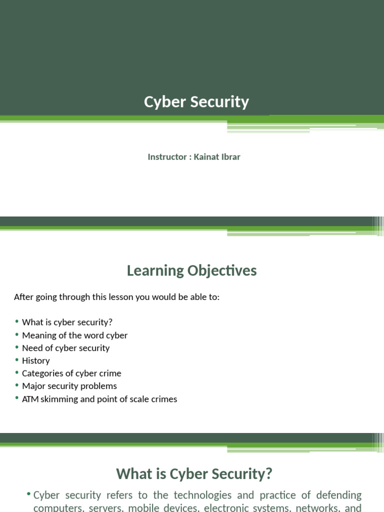 Cyber Security | PDF