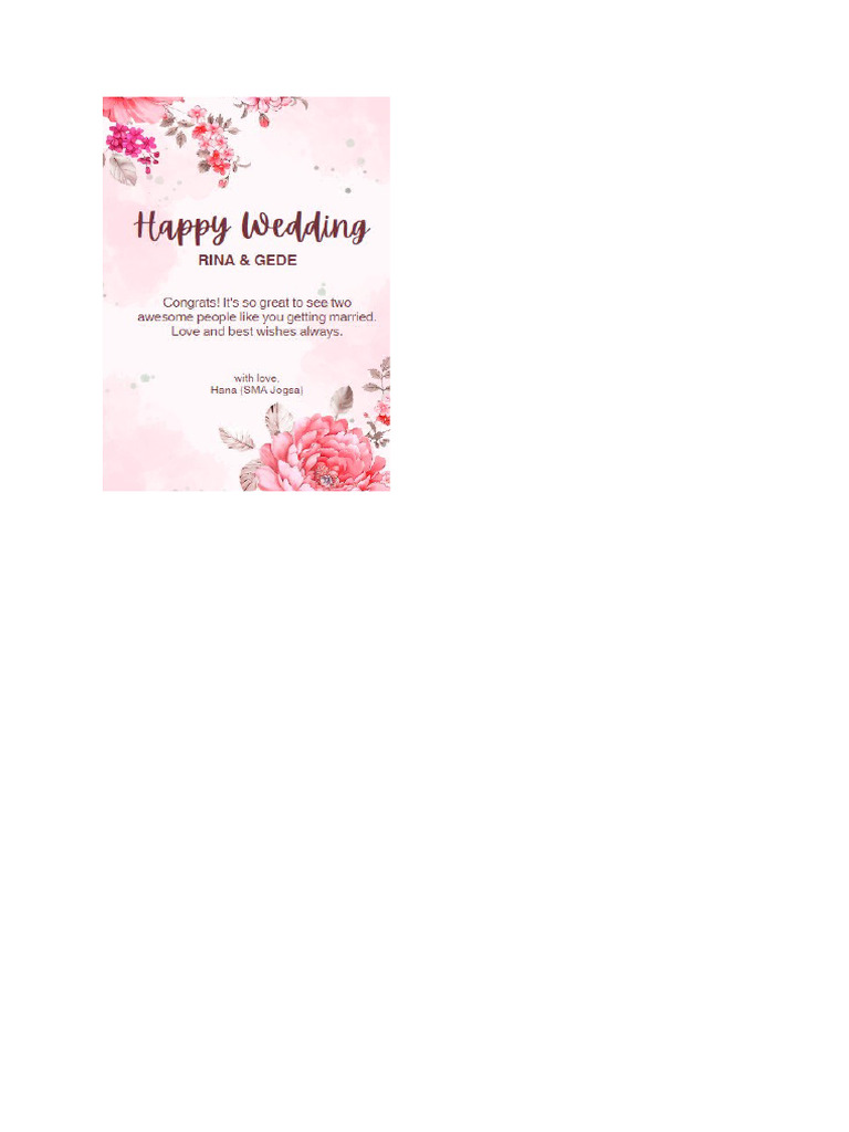 Wedding Card Pdf
