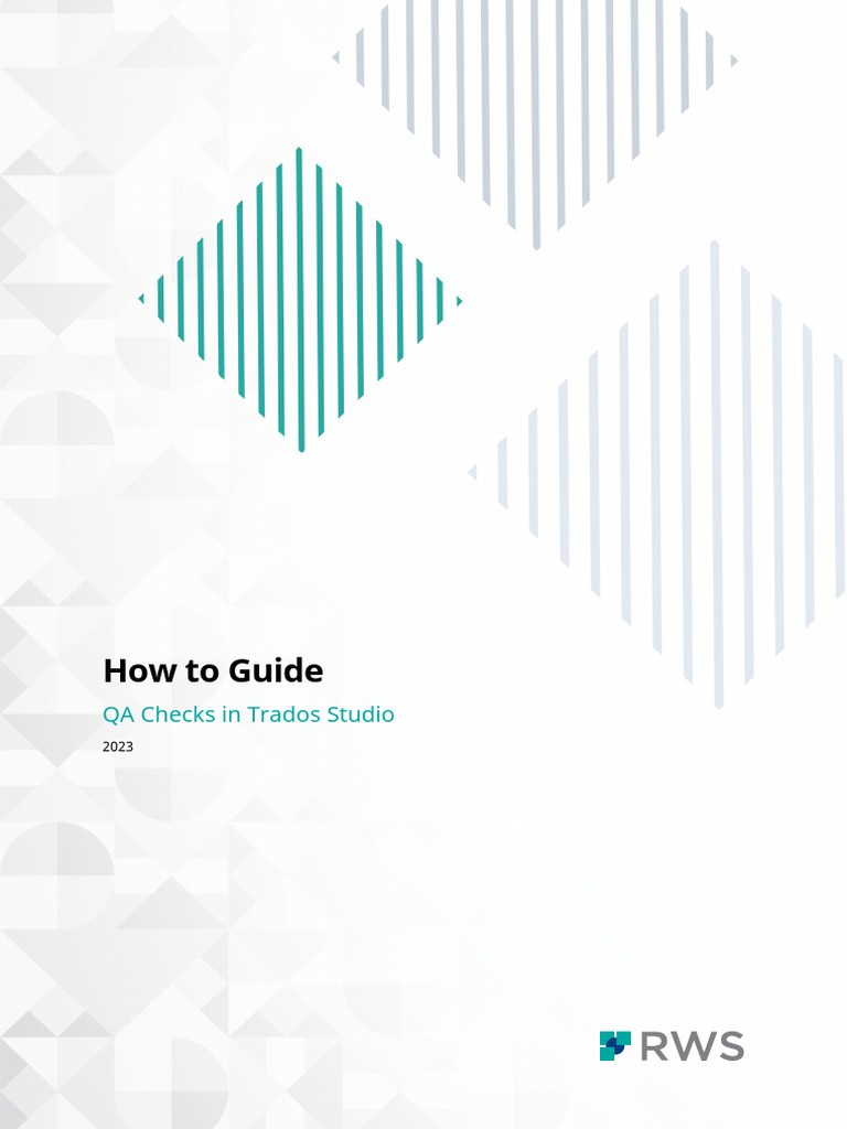How To Guide - QA Checks | PDF