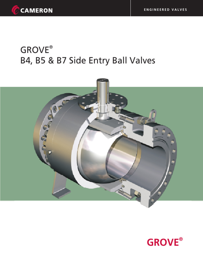 Grove Side Entry Ball Valve | PDF