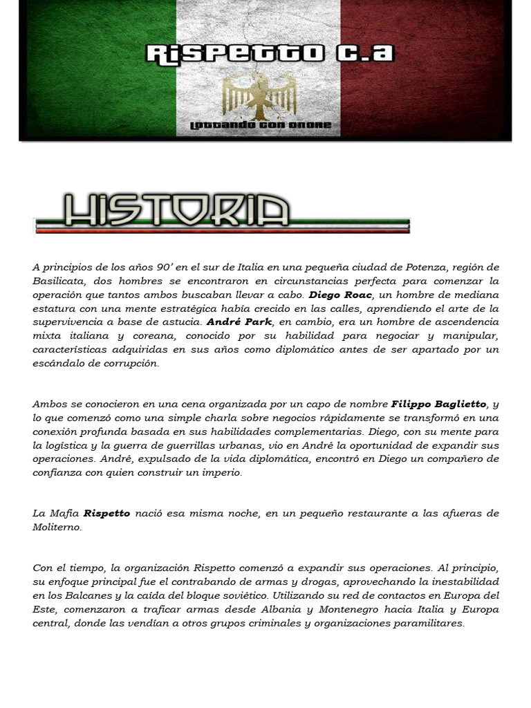 Rispetto | PDF