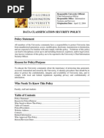 Data Classification Policy