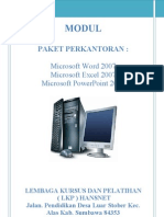 Microsoft Word 2007