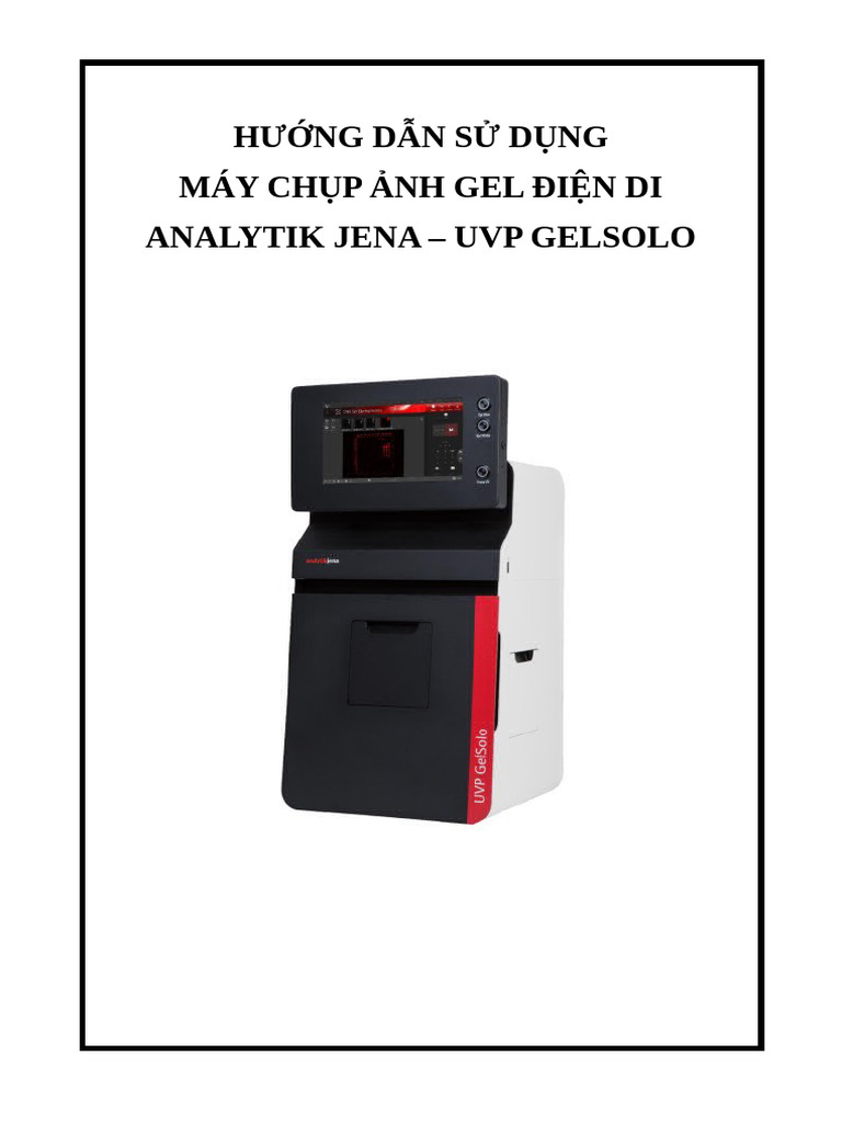 HDSD UVP GelSolo | PDF