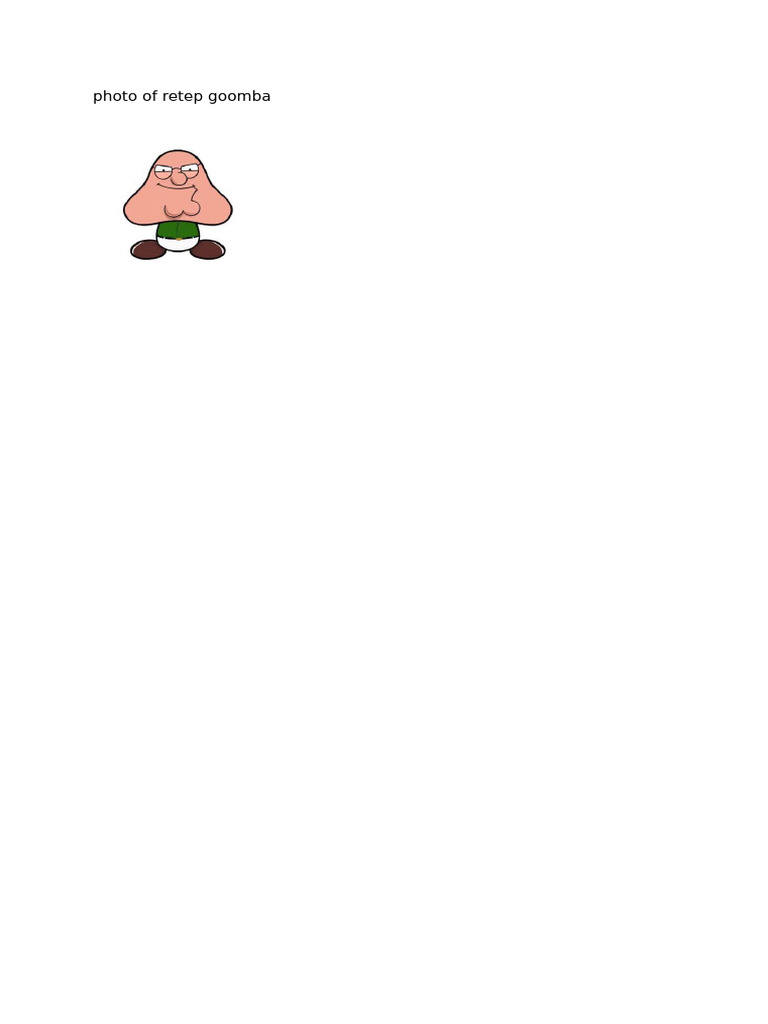 Photo of Retep Goomba | PDF