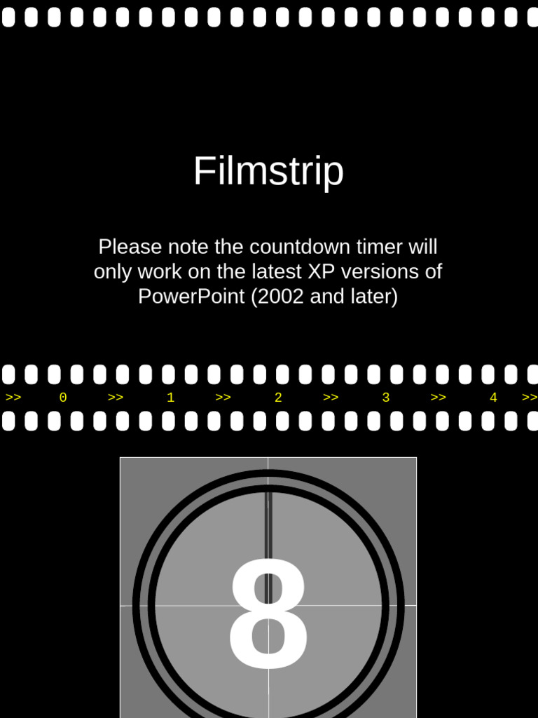 Filmstrip With Countdown | PDF