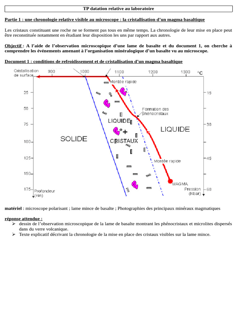 TP1datation Relative Eleve | PDF