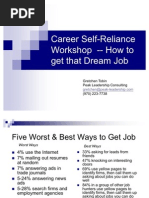 Career Self Reliance