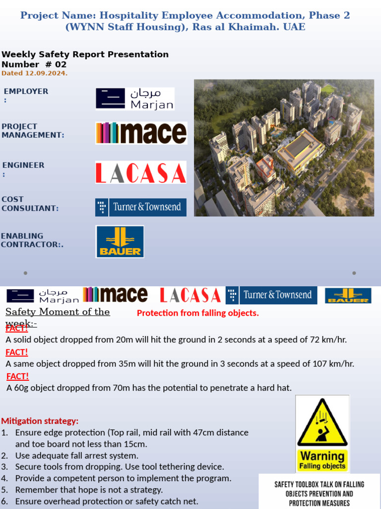 HSE Weekly Safety Presentation | PDF