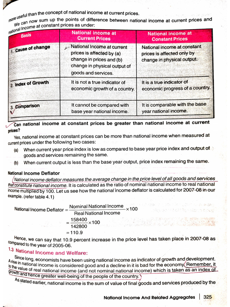 National Income II | PDF