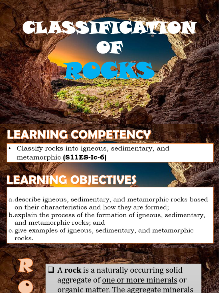 5 Q1 Rocks | PDF