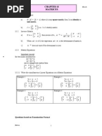 Chapter 13 II Matrices ENRICH