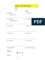 Chapter 7 II The Straight Line ENHANCE