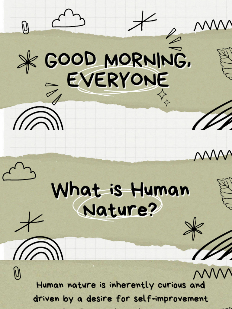 Understanding Human Nature Traits | PDF | Human Nature | Self-Improvement