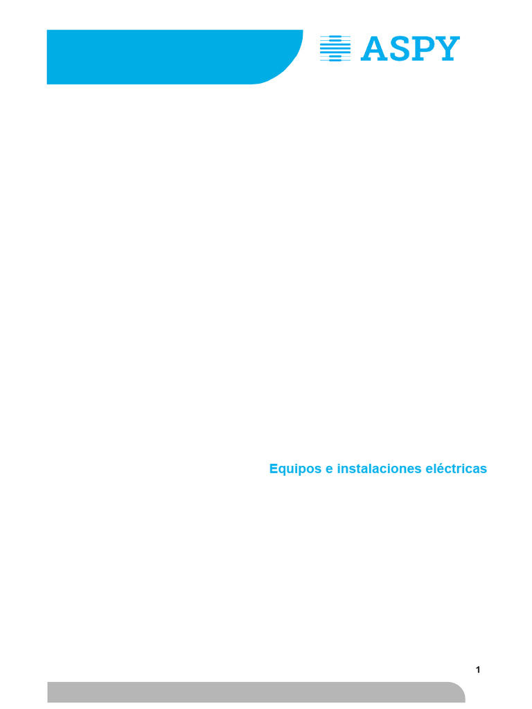2 5 Equipos E Instalaciones Eléctricas Pdf