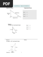 Chapter 15 I Trigonometry II ENHANCE