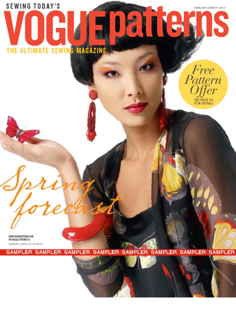 Vogue Patterns PDF Sewing Fashion