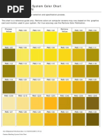 Pantone Color Chart
