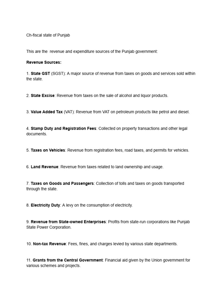 Punjab intelligence overview