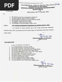 House Allotment Policy2024