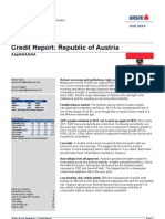 Credit Report- Republic of Austria