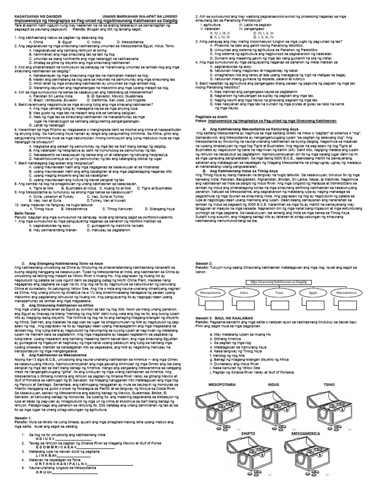 4TH Week | PDF