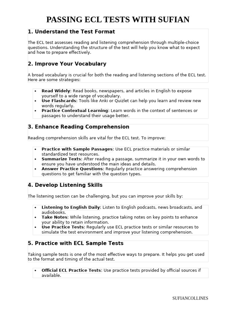 Ect Tests | PDF